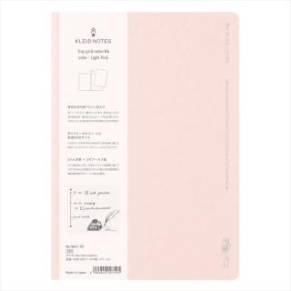 kleid Tiny grid notes B6 Light Pink