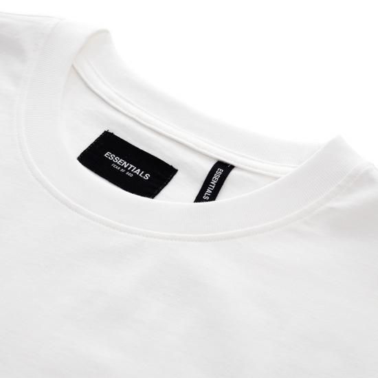FOG ESSENTIALS | BOXY GRAPHIC T-SHIRT / WHITE