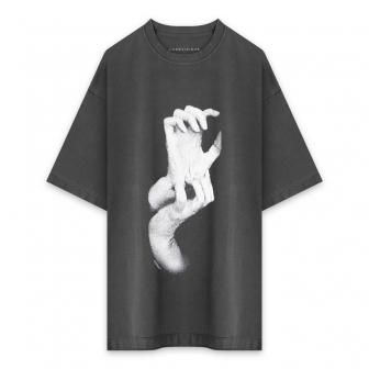LUKE VICIOUS | PUPPET MASTER TEE / ASH BLACK