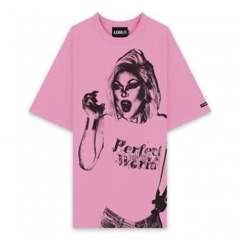 AJOBYAJO | BAMBI VINTAGE T-SHIRT / PINK