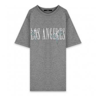 STAMPD | LOS ANGELES PARADISE PERFECT TEE / HEATHER GREY