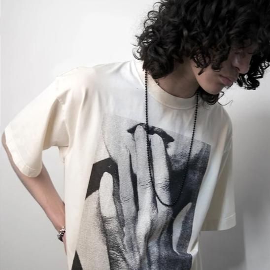 LUKE VICIOUS | GOOD WHISPERER TEE / VANILLA