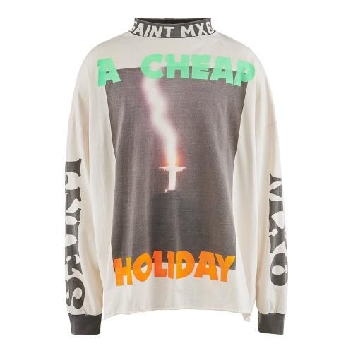 SAINT MXXXXXX | LS TEE A CHEAP HLDY / WHITE