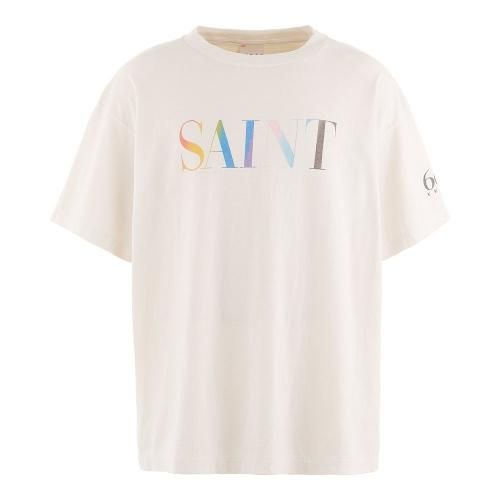 SAINT MXXXXXX | SS TEE RAINBOW SAINT / WHITE