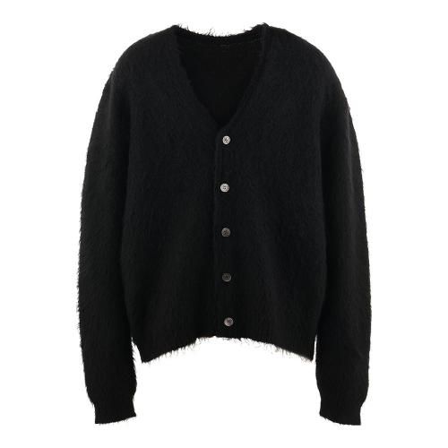 SAINT MXXXXXX | MOHAIR CARDIGAN / BLACK