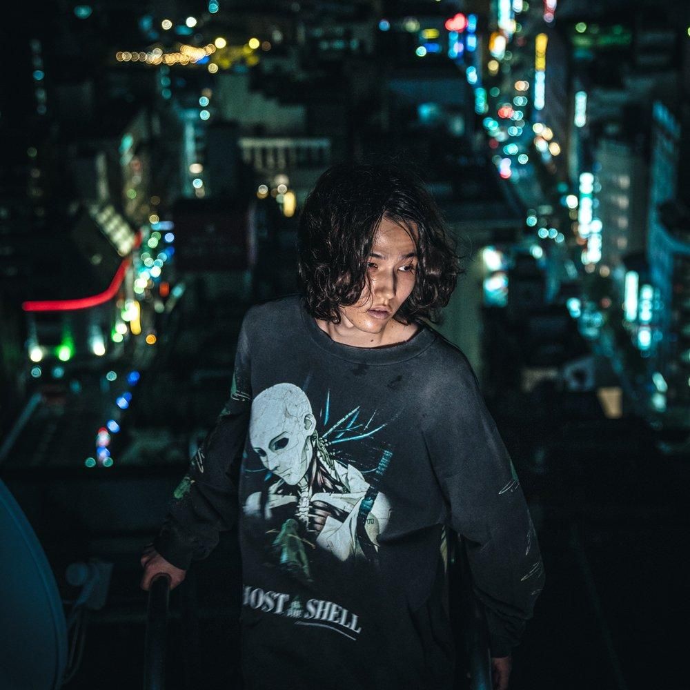SAINT MXXXXXX | GS_LS TEE GITS / BLACK