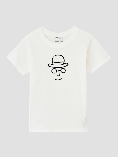 NL Hat T-shirt WHITE
