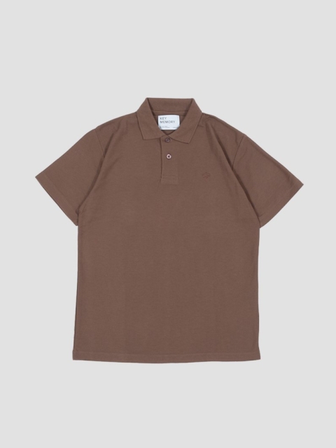 K.M Polo shirts BROWN