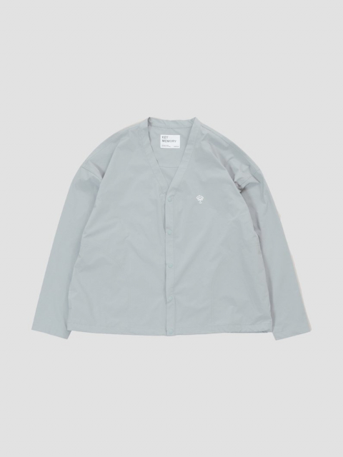 UV multi cardigan BLUEGRAY