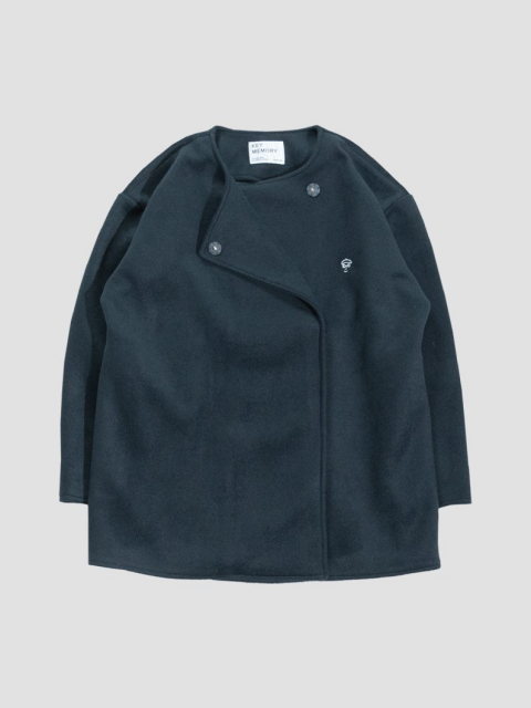Melton double coat NAVY