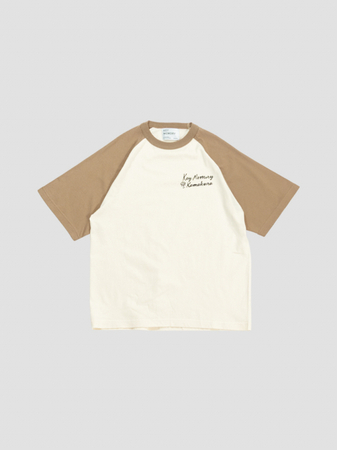 Classic raglan T-shirts BROWN