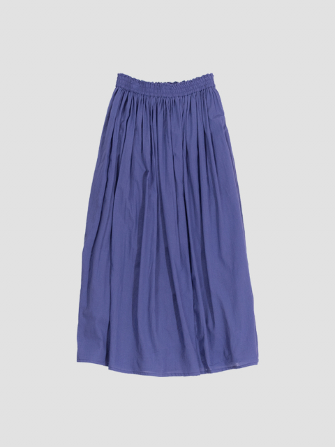 Cotton boil skirt BLUE